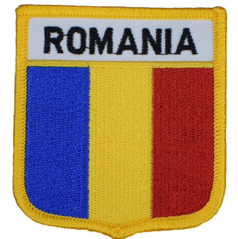 Romania Patch - Bucharest, Cluj-Napoca, Timisoara, Constanta 2.75" (Iron on)