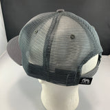 Gray cap with a 'Let's Be Irie' tag on a white background