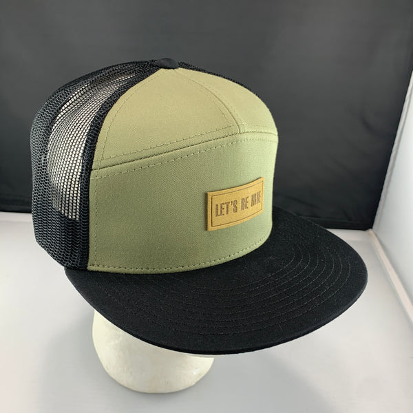 LET'S BE IRIE™ Logo Trucker Hat (Loden, Black) – Patch Parlor