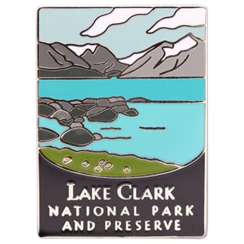 Lake Clark National Park and Preserve Pin - Alaska Souvenir, Traveler Series