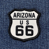 Route 66 Arizona Patch - Embroidered Highway Sign Badge 2.5" (Iron On)