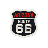 Patch with 'Arizona Route 66' text on a white background