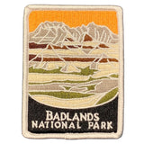Badlands National Park Patch - Embroidered South Dakota Traveler Series Badge 3" (Iron Or Sew On)