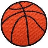 Basketball Applique Patch - Sports Team Embroidered Ball Badge 2.25" (Iron Or Sew On)