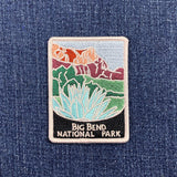 Big Bend National Park Patch - Embroidered Chihuahuan Desert Texas Badge 2-7/8" (Iron On)