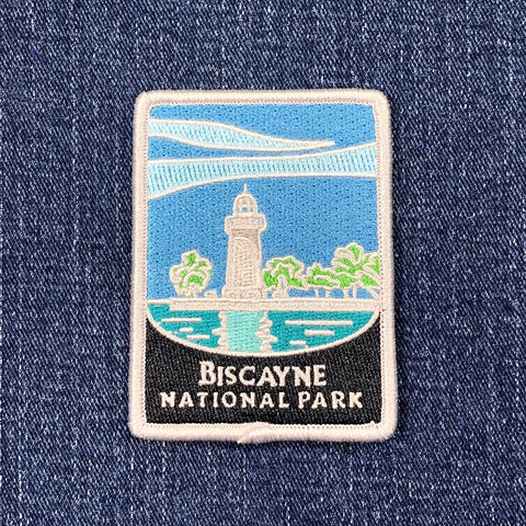 Biscayne National Park Patch - Embroidered Florida Keys Badge 2-7/8" (Iron On)