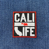 Cali Life California Patch - Embroidered CA Badge 2-15/16" (Iron Or Sew On)