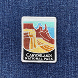 Canyonlands National Park Patch - Embroidered Utah Badge 2-7/8" (Iron On)