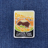 Capitol Reef National Park Patch - Embroidered Utah Badge 2-7/8" (Iron On)