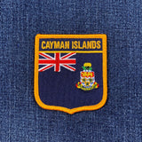 cayman islands flag shield patch