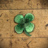 50-Pack Four Leaf Clover Applique Patch - Shamrock Good Luck Badge 1.5" (Iron on)