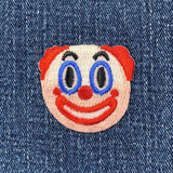 Clown Applique Patch - Comedian Joker Embroidered Circus Character Badge 1.5" (Iron On)