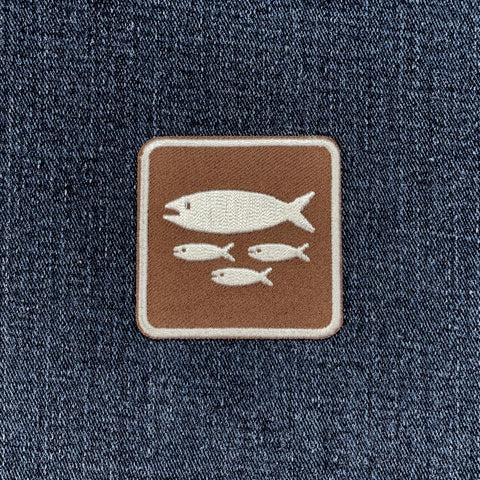 Fish Hatchery Patch - Embroidered Wildlife Conservation Sign Badge 2" (Iron On)