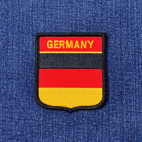 Germany Patch - Embroidered Deutschland Badge 2.75" (Iron On)