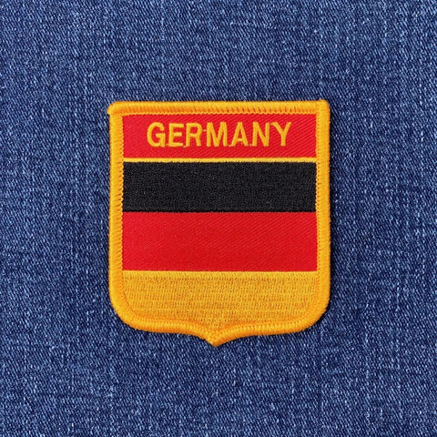 Germany Patch - Embroidered Deutschland Badge 2.75" (Iron On)