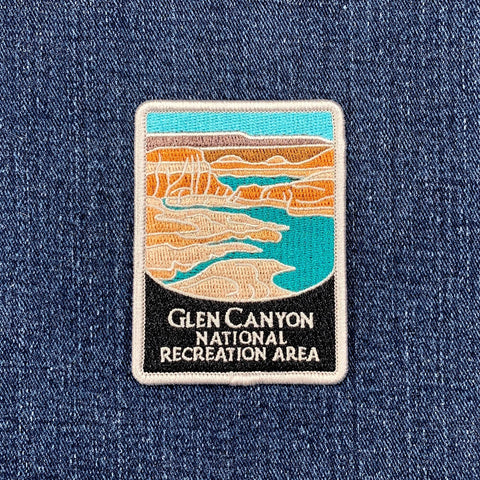 Glen Canyon National Recreation Area Patch - Embroidered Arizona Utah Badge 2-7/8" (Iron On)