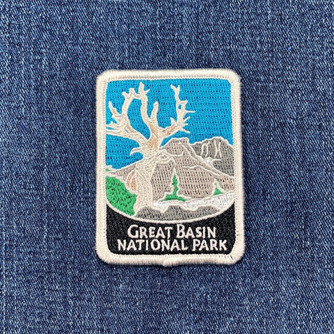Great Basin National Park Patch - Embroidered Nevada Badge 2-7/8" (Iron On)