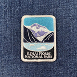 Kenai Fjords National Park Patch - Embroidered Alaska Badge 2-7/8" (Iron On)
