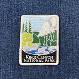Kings Canyon National Park Patch - Embroidered Sierra Nevada California Badge 2-7/8" (Iron On)