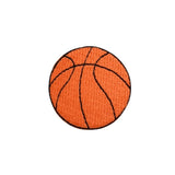 Basketball patch on a white background
