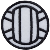 Volleyball Applique Patch - Sports Team Embroidered Volley Ball Badge 2" (Iron On)