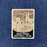 Mesa Verde National Park Patch - Embroidered Colorado Badge 2-7/8" (Iron On)