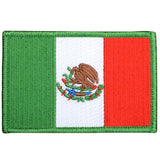 Mexican Flag Patch - Mexico Embroidered México Badge 3.5" (Iron Or Sew On)