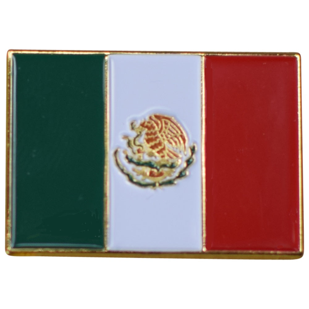 Enamel Mexican Flag