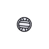 mini volleyball patch on a white background