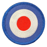 Mod Target Patch - Embroidered British Subculture Badge 2.5" (Iron On)