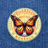 Monarch Butterfly Sticker - Vinyl Decal Milkweed Tiger & Common 3"