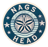 Nags Head Sticker - North Carolina Outer Banks Sand Dollar Vinyl Decal 3"