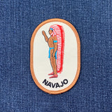 Navajo Patch - Embroidered Native American Indian Badge 3-7/8" (Iron On)