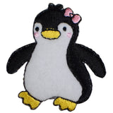 Penguin Applique Patch - Embroidered Water Bird Animal Badge 1.75" (Iron On)