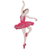 Ballerina Applique Patch - Ballet Dancer Performing Arts Embroidered Badge 2-7/8" (Iron On)