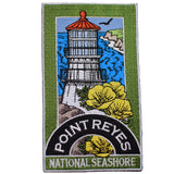 Point Reyes Patch - US National Seashore Marin County California Badge 4.75"