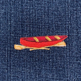 Canoe Applique Patch - Embroidered Fishing & Paddling Badge 2.25" (Iron On)