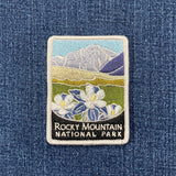 Rocky Mountain National Park Patch - Embroidered Colorado Badge 2-7/8" (Iron On)