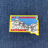 Mount Rushmore Patch - Embroidered South Dakota National Monument Badge 3" (Iron Or Sew On)