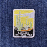 Saguaro National Park Patch - Embroidered Arizona Desert Badge 2-7/8" (Iron On)