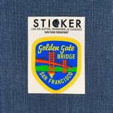San Francisco Sticker - California Golden Gate Bridge Vinyl Decal UV Protection Boat Car RV Truck 2-3/8" x 2-3/4"