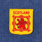 Scotland Patch - Embroidered Flag Shield United Kingdom Badge 2.75" (Iron Or Sew On)