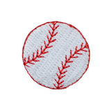 a small baseball patch on a white background