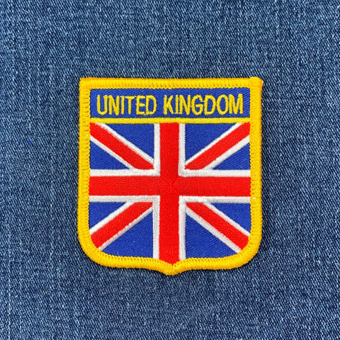 United Kingdom Patch - Embroidered England Scotland Wales Northern Ireland Badge 2.75" (Iron On)