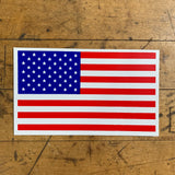 5 Inch USA Flag Sticker - United States Vinyl Decal UV Protectant Car Boat RV Truck Will Not Fade