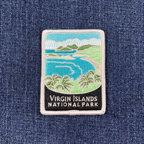 Virgin Islands National Park Patch - Embroidered Caribbean Badge 2-7/8" (Iron On)