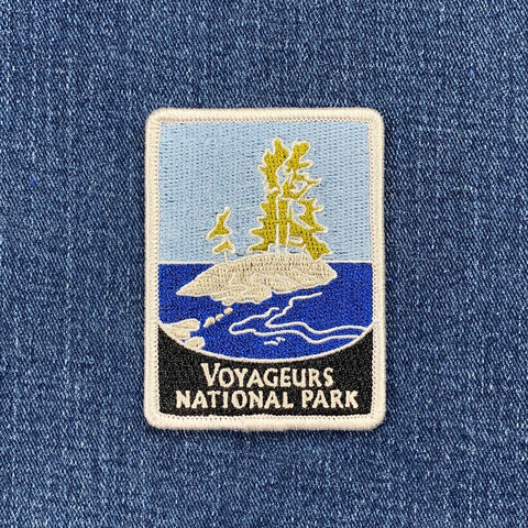 Voyageurs National Park Patch - Embroidered Minnesota Badge 2-7/8" (Iron On)