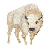 Off White Bison patch on a white background