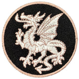 Dragon Patch - Embroidered Power Strength Good Luck Badge 2.75" (Iron Or Sew On)