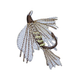 6-Pack Fly Fishing Lure Applique Patch Set - Embroidered Angling Badges (Iron On)